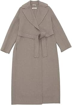 Amazon | [マックスマーラ]コート ポルド ベルト付き ベージュ